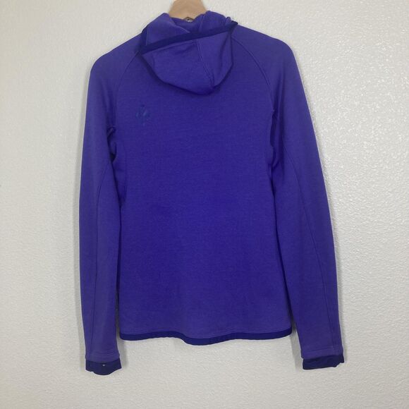 Black Diamond Jacket Womens Medium Polartec Full Zip Hooded Outdoors Fleece - Picture 4 of 16